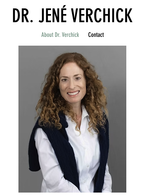 Dr. Jené Verchick, Los Angeles based psychologist